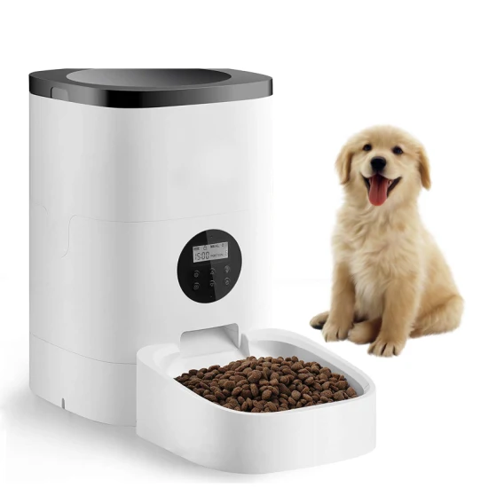 Alimentador automático para animais de estimação, durável, inteligente, com pressão digital, dispensador de comida para cães e gatos, estação, tigela, temporizador, alimentação para pratos